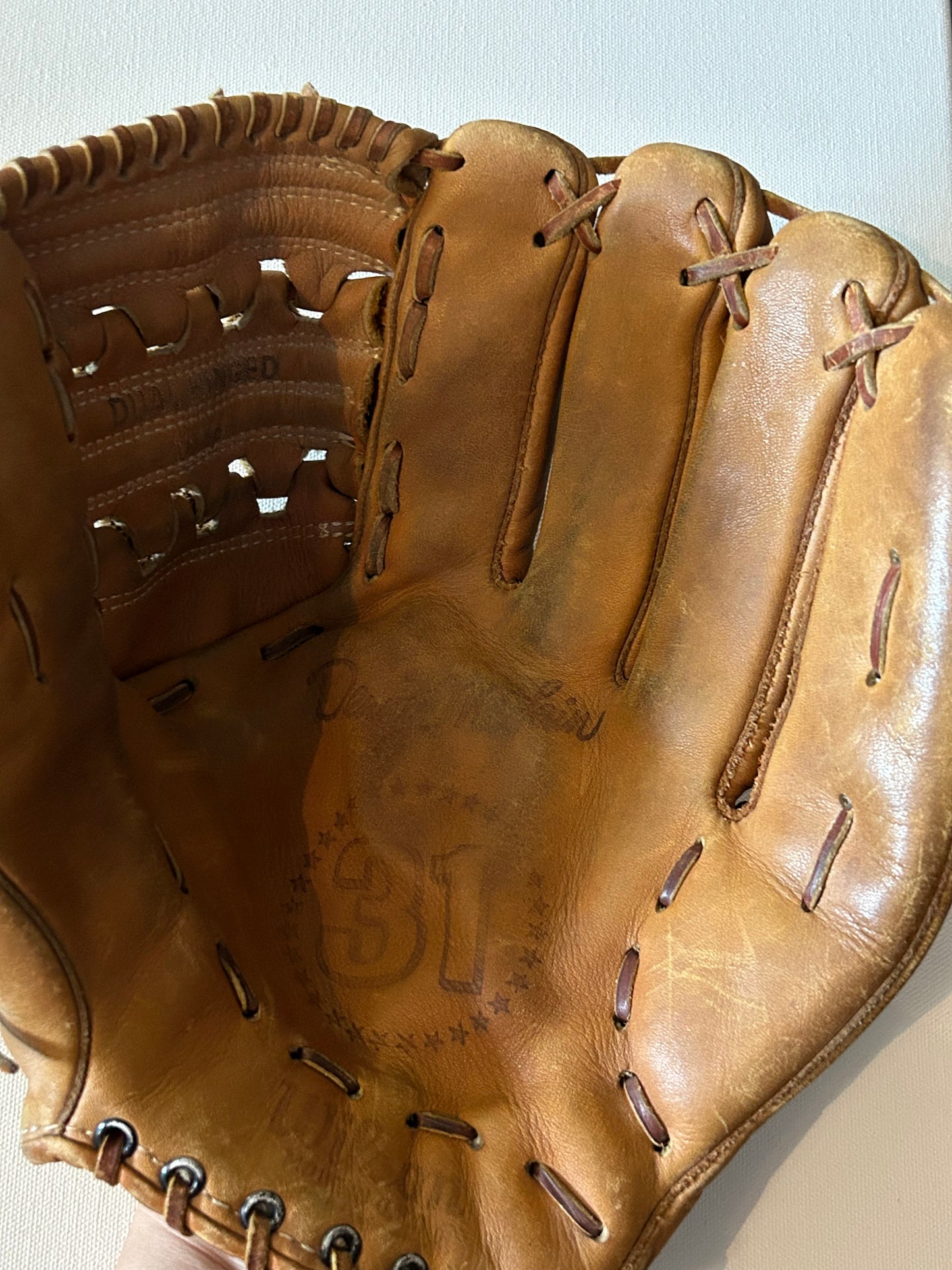 Autographed Wilson “The Controller” 31 Glove with 10 Inscriptions