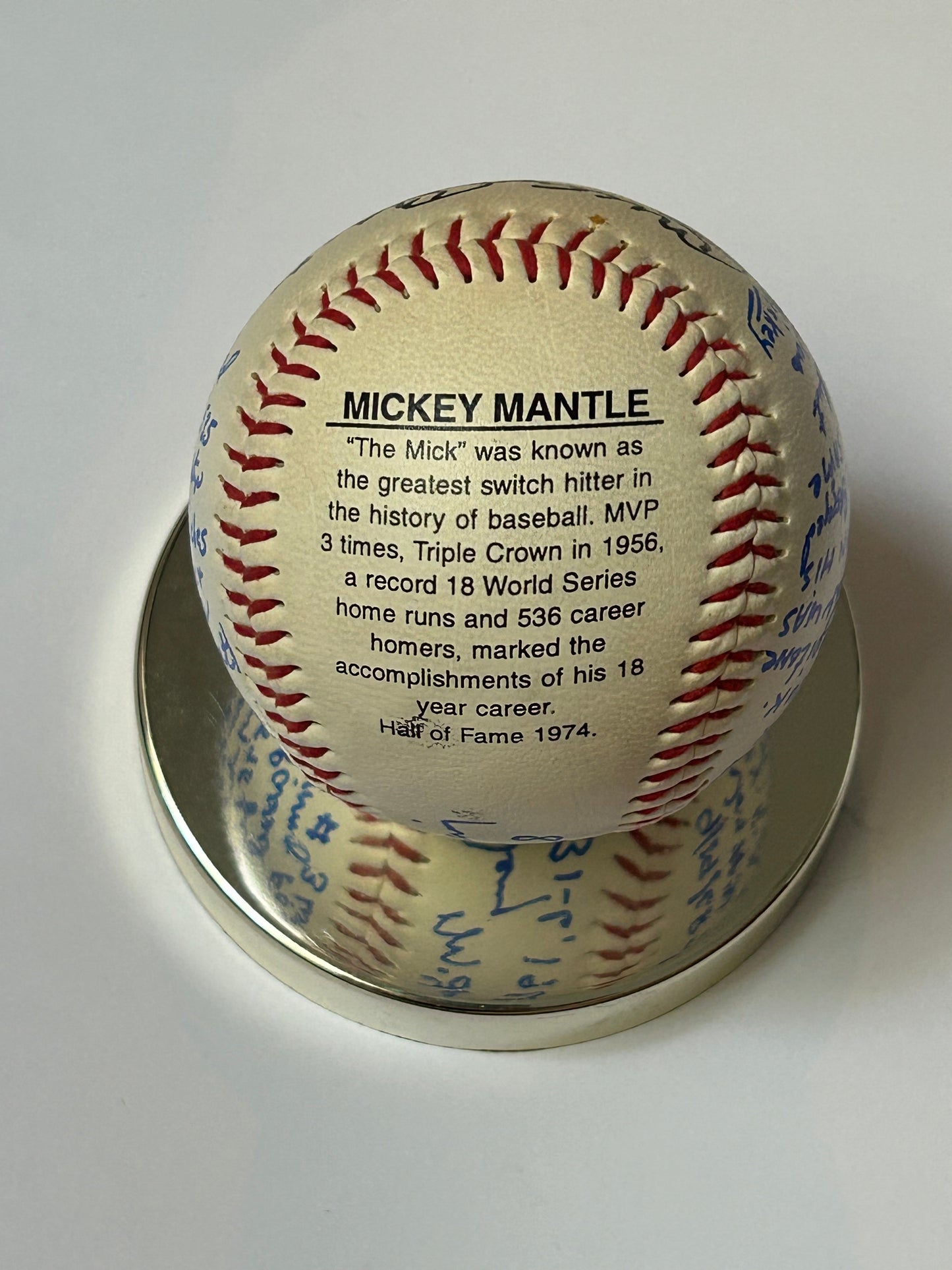 535 HR Story on Mickey Mantle 40th Anniversary Ball