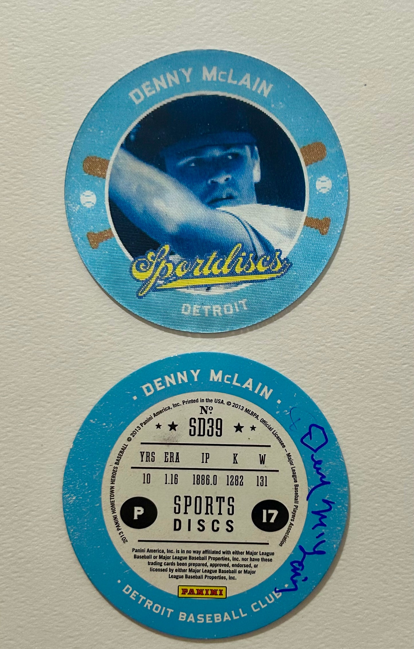 2013 Panini Hometown Heroes Sports Disc #SD39
