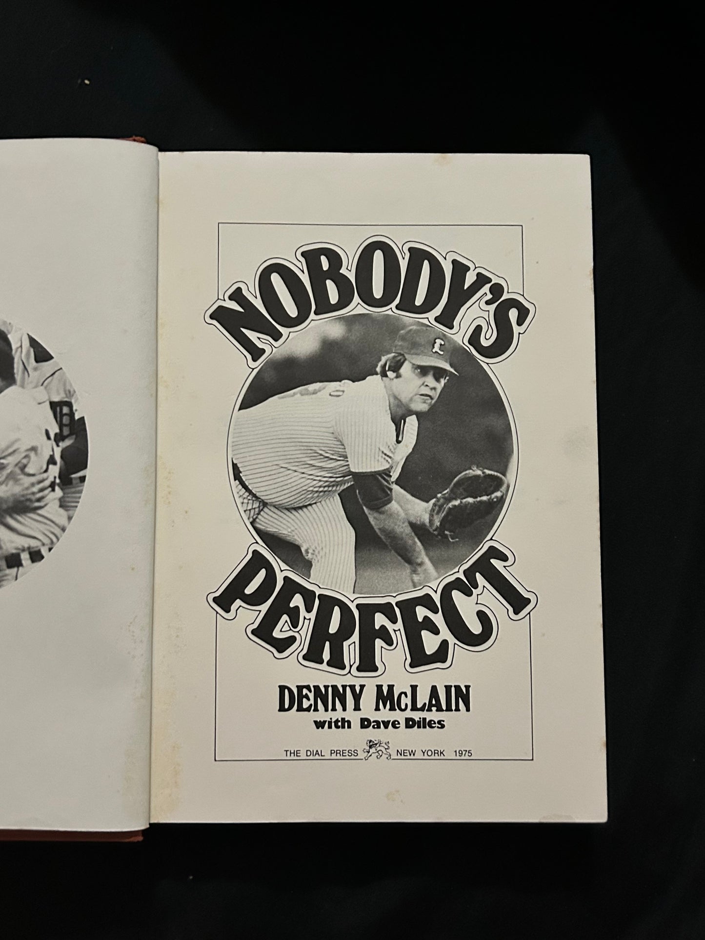Signed Hard Cover Nobody's Perfect Book